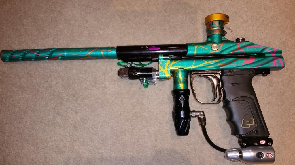Custom Anodized Autococker Pump Arms